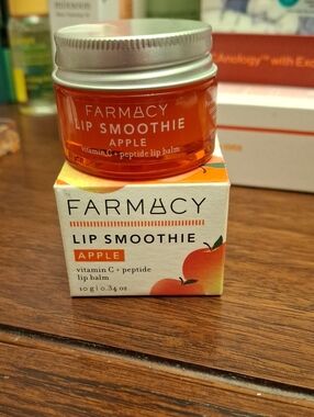 Farmacy Lip Smoothie Pour Les Lèvres Pomme Vit C + Peptide New 10g